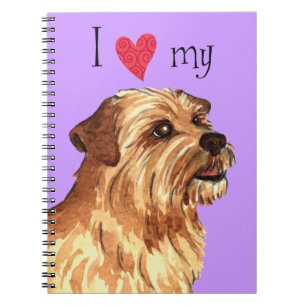 I Love my Norfolk Terrier Notebook