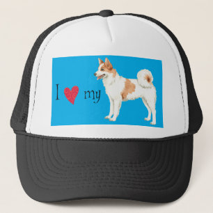 I Love my Norrbottenspets Trucker Hat