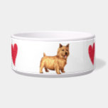 I Love my Norwich Terrier Bowl<br><div class="desc">Show your love for your special dog with this I love my Norwich Terrier original design. Great gift for Norwich-loving family and friends.</div>