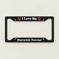 I Love My Norwich Terrier Dog