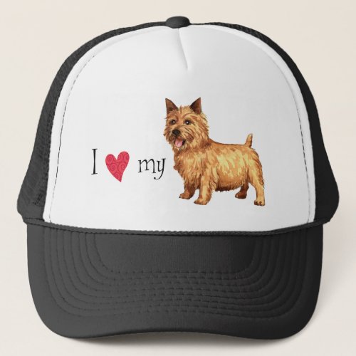 I Love my Norwich Terrier Trucker Hat