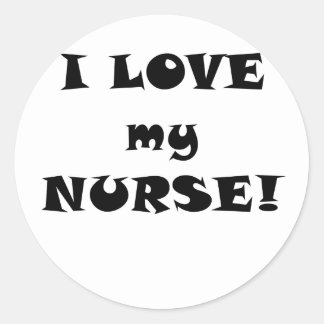 I Love Nurses Stickers | Zazzle