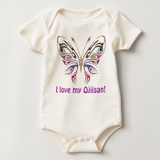 I Love My Ojiisan! Baby Bodysuit