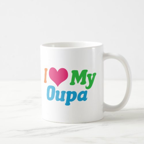 I Love My Oupa Coffee Mug