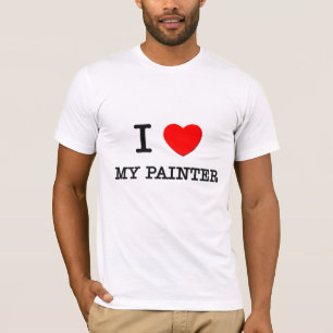 I Love My Painter T-Shirt