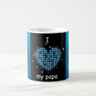 I Love My Papa Mug