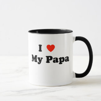I Love My Papa Mug