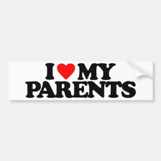 I Love My Family Stickers | Zazzle