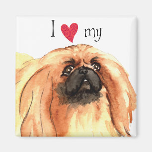 I Love my Pekingese Magnet