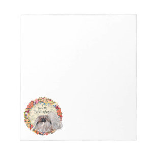 I Love My Pekingese Notepad