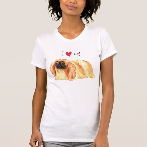 I Love my Pekingese T_Shirt