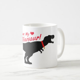 I Love My Pet Dinosaur Coffee Mug