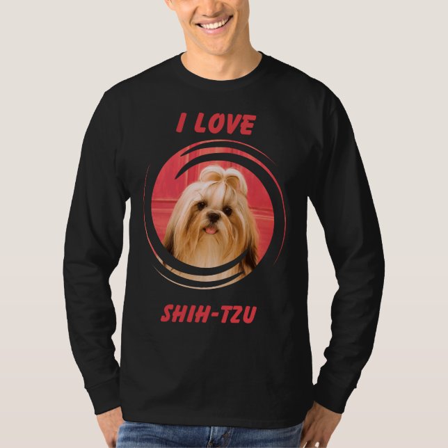 I Love My Pet Dog Shih Tzu  House  Child      T-Shirt (Front)