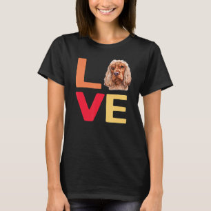 I Love My Pet English Cocker Spaniel Dog-Fun With T-Shirt
