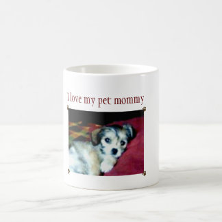 I Love My Pet Mommy Coffee Mug