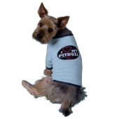 I LOVE MY PITBULL Circle Of Love T-Shirt (Back)