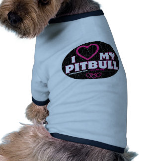 I LOVE MY PITBULL Circle Of Love Tee