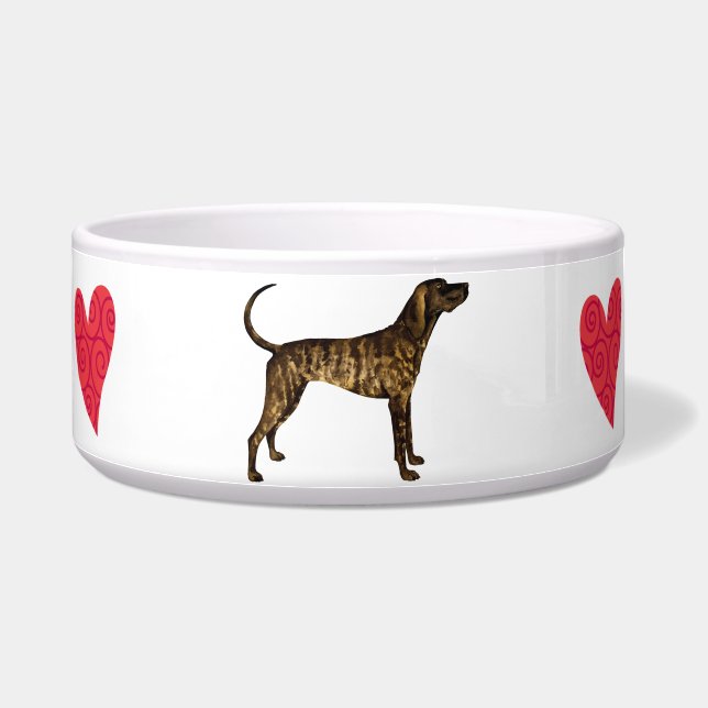 I Love my Plott Hound Bowl (Right)