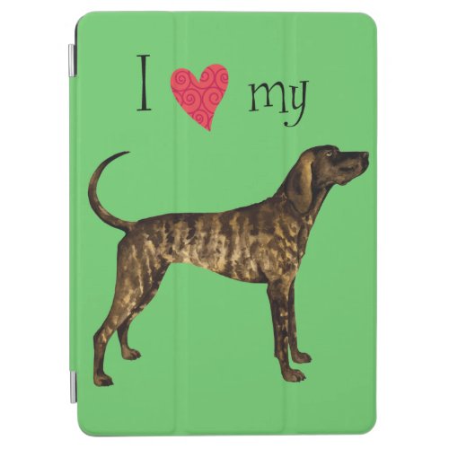 I Love my Plott Hound iPad Air Cover