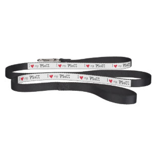 I Love my Plott Hound Pet Leash