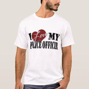 I love My Police Offer T-Shirt