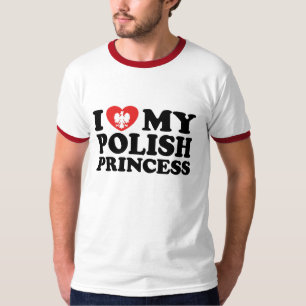 I Love my polish Princess T-Shirt