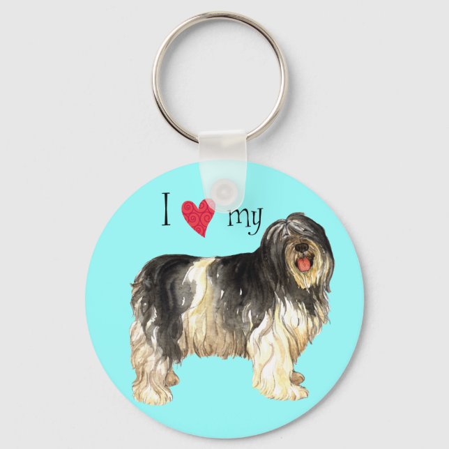 I Love my PON Keychain (Front)