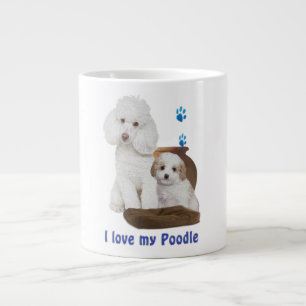 I love my poodle giant coffee mug