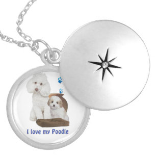 I love my Poodle Locket Necklace