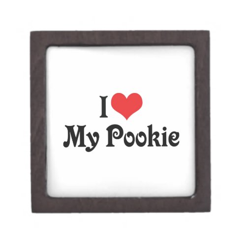 I Love My Pookie Keepsake Box