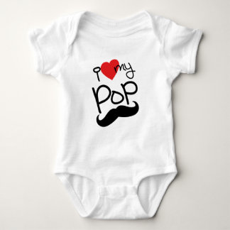 I Love my Pop Baby Bodysuit