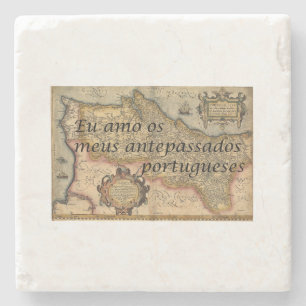I Love My Portuguese Ancestors Custom Coasters