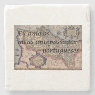 I Love My Portuguese Ancestors Custom Coasters