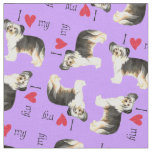 I Love my Powderpuff Fabric