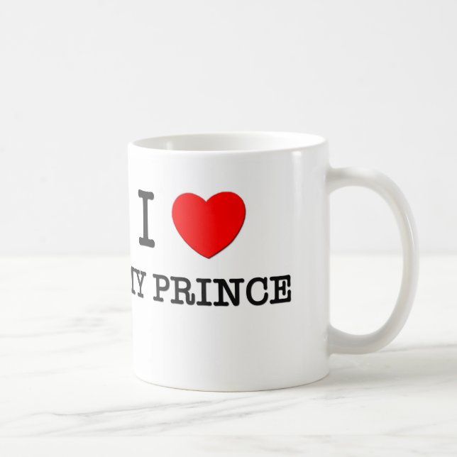 I Love My Prince Coffee Mug (Right)