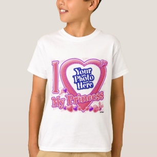 I Love My Princess pink/purple - photo T-Shirt
