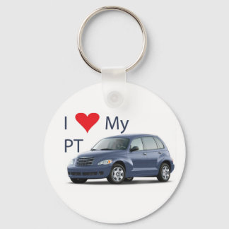 I Love My PT Keychain (Blue)