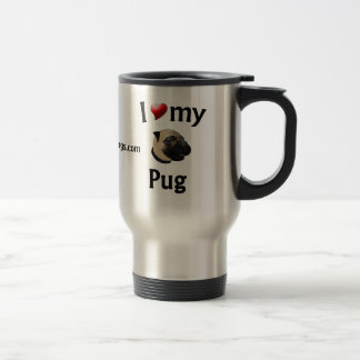I Love My Pug Mug