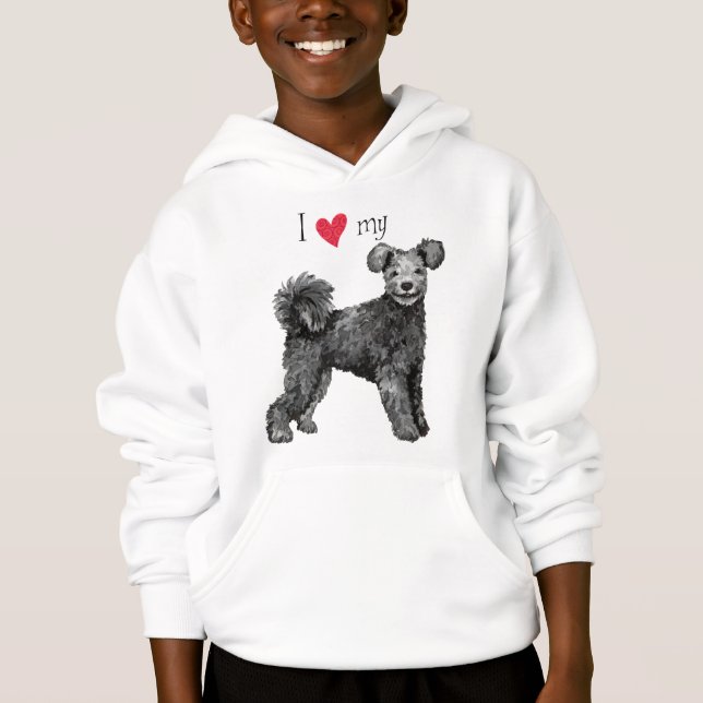 I Love my Pumi Hoodie (Front)