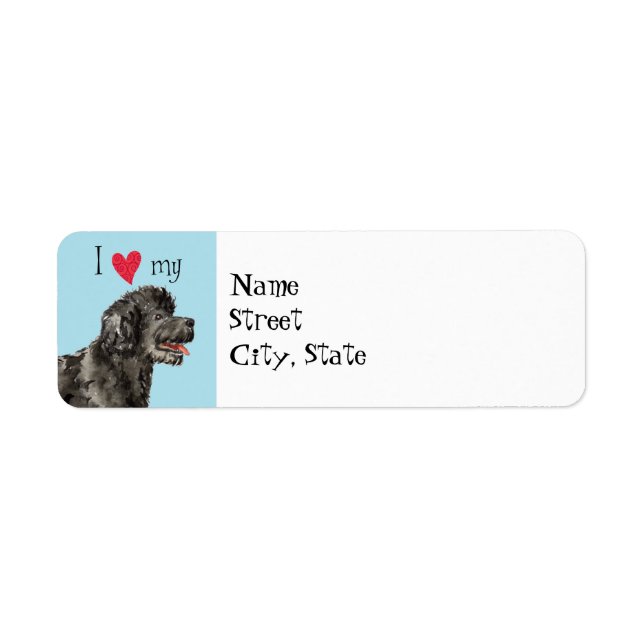 I Love my PWD Label (Front)
