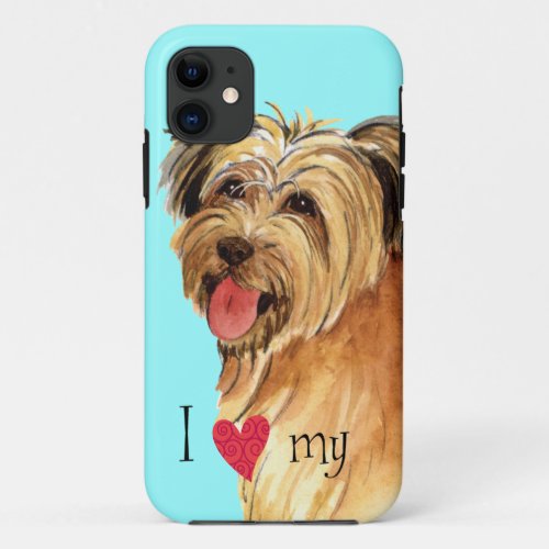 I Love my Pyrenean Shepherd iPhone 11 Case