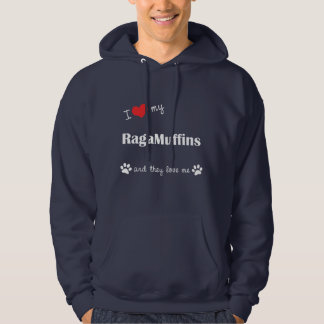 I Love My RagaMuffins (Multiple Cats) Hoodie