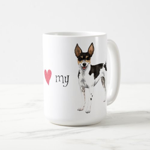 I Love my Rat Terrier Coffee Mug