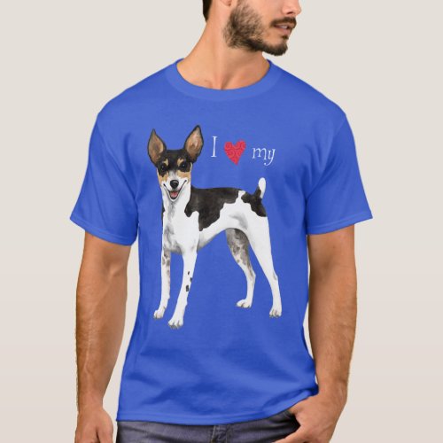 I Love my Rat Terrier T_Shirt