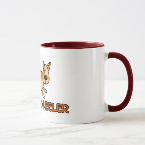 i love my red heeler mug