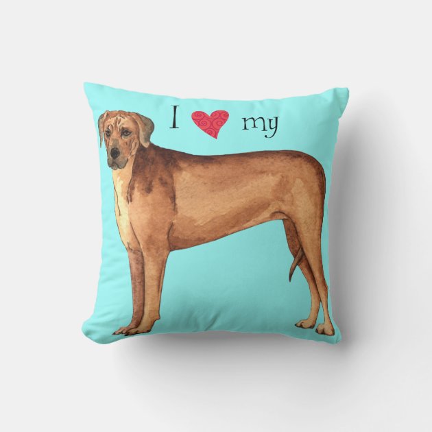 rhodesian ridgeback pillow