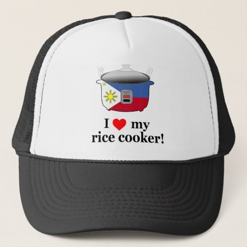 I love my rice cooker trucker hat
