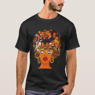I Love My Roots Back Powerful Black History Month  T-Shirt