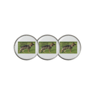 I love my sable german shepherd golf ball marker