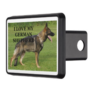 I love my sable german shepherd hitch cover